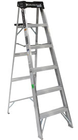 AS3000 Series Aluminum Step Ladder 300lb Capacity