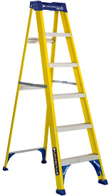 FS2000 Series Fiberglass Step Ladder 250lb Capacity