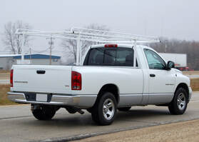 Steel Powder Coated Truck Rack