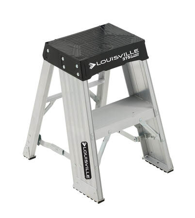 AY8000 Series Aluminum Step Stool Ladder 375lb Capacity