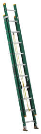 FE0600 Series Fiberglass Extension Ladder 225lb Capacity