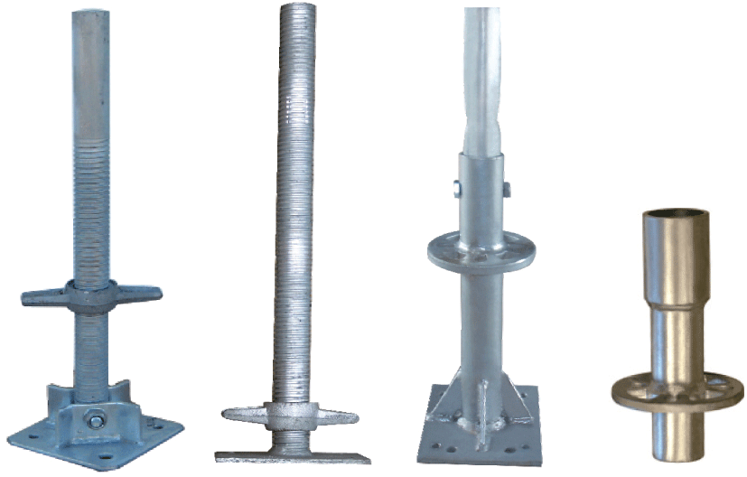 Base Plate and Leveling Jacks